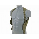 Ambidextrous Shoulder Holster System: Olive, Black [8FIELDS]